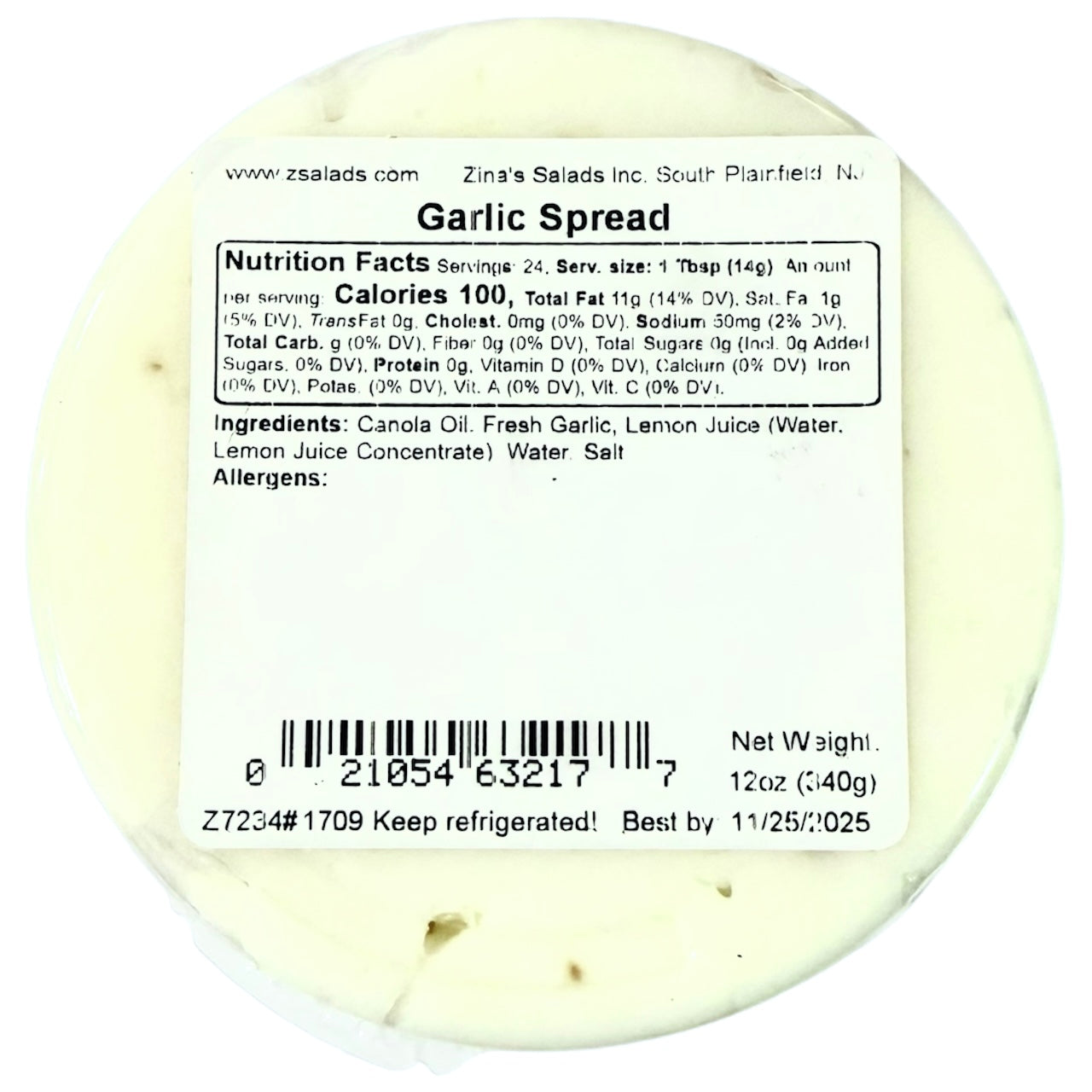 12oz. Premium Knight's Garlic Spread & Dip