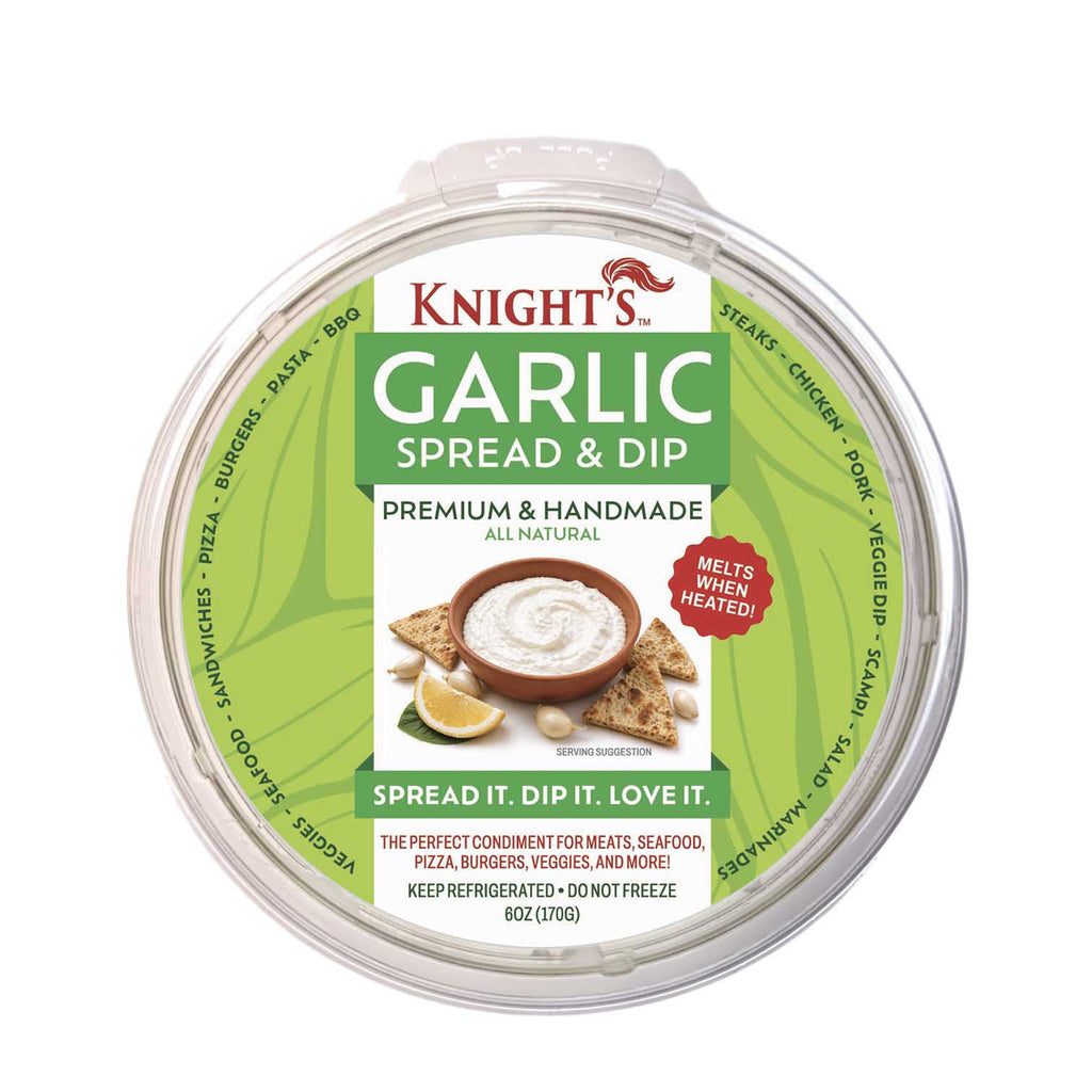 SALE!  12oz. Knight's Original Garlic Spread & Dip